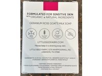 Little Seed Farm Farmstead Goat's Milk Soap, Geranium Rose, 4.75 oz/134 g, Pack Of 3 - thumbnail 3