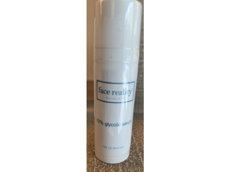 Face Reality Skincare 10% Glycolic Serum, 1 fl oz/29.5 mL
