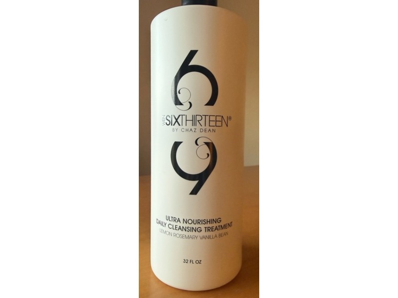 Wen By Chaz Dean Sixthirteen Ultra Nourishing Daily Cleansing Treatment, Lemon Rosemary Vanilla Bean, 32 fl oz
