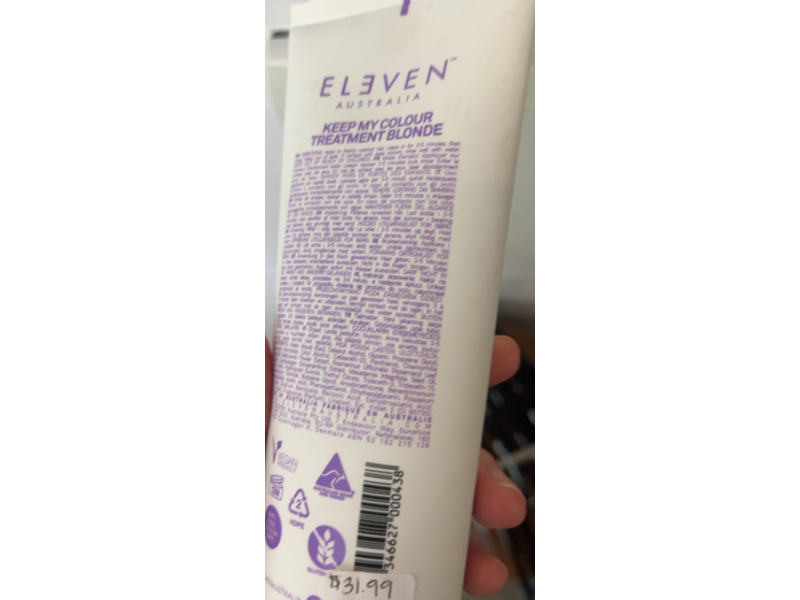 Eleven Australia Keep My Colour Treatment Blonde, 6.8 fl oz/200 mL