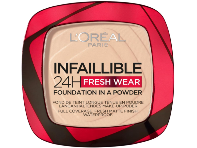 L'Oreal Paris Infaillible Foundation Powder, 20 Ivory, 0.31 oz/ 9 g