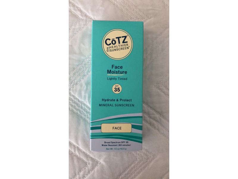 cotz face moisture lightly tinted