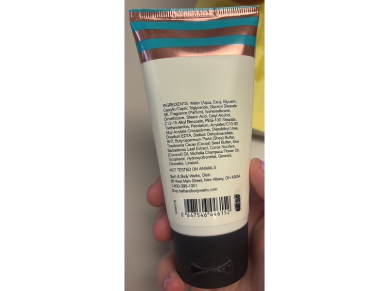 Bath & Body Works Body Cream, Pink Magnolia, 2.5 oz/70 g