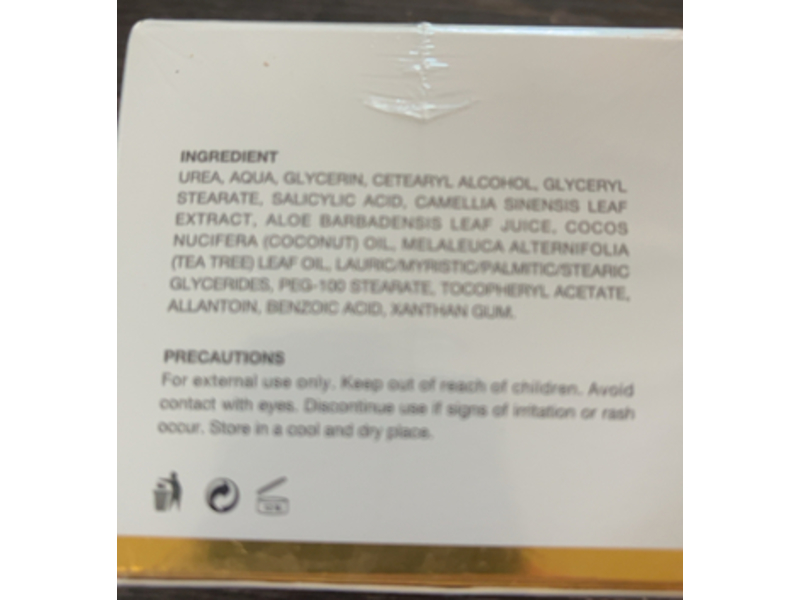 Unique Concentrations Urea Foot Cream with 2% Salicylic Acid, 4.6 oz/130 g