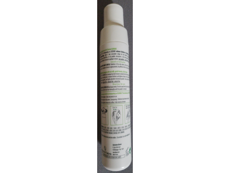 Klorane Dry Shampoo, Oat, 1.7 oz/50 g