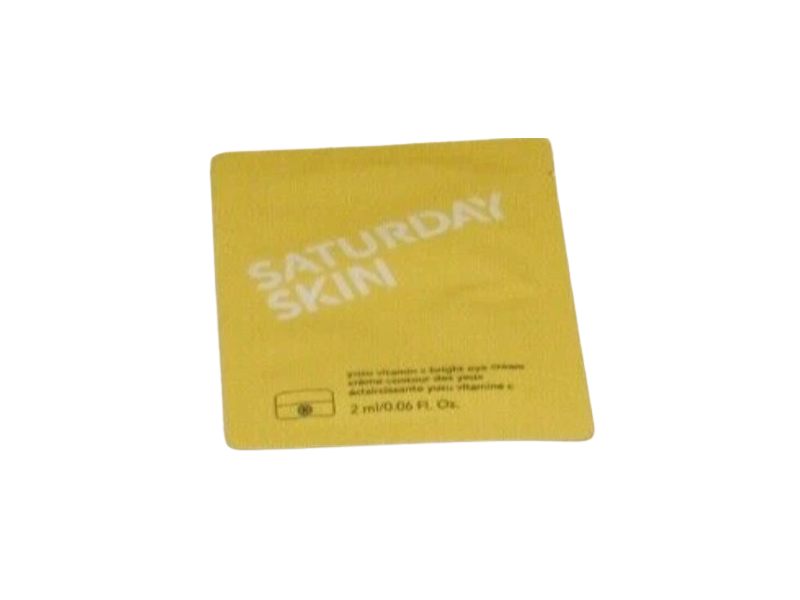 Saturday Skin Yuzu Vitamin C Bright Eye Cream, 0.06 oz/2 mL