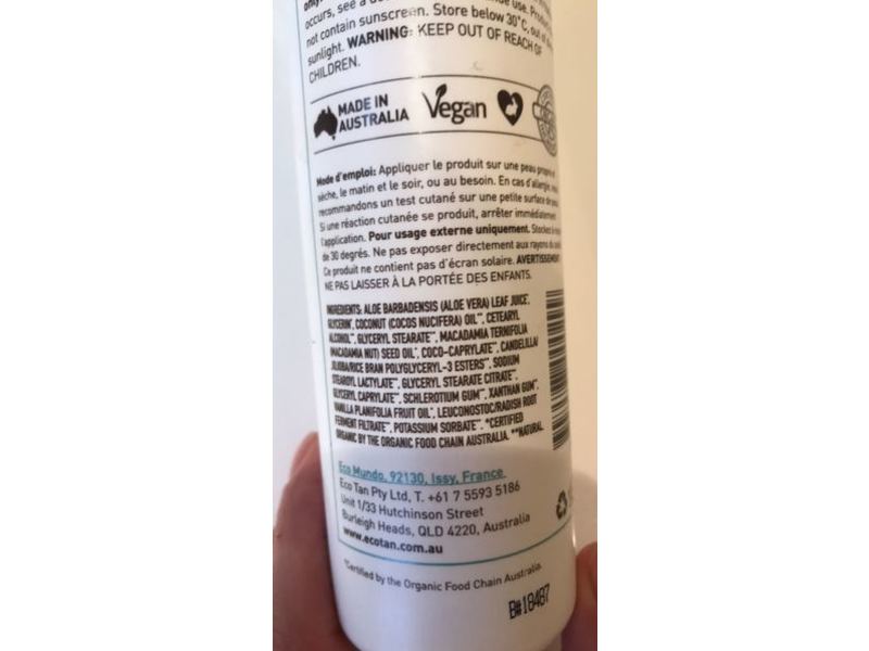 Eco By Sonya Driver Coconut Body Milk, 12.68 fl oz/375 mL