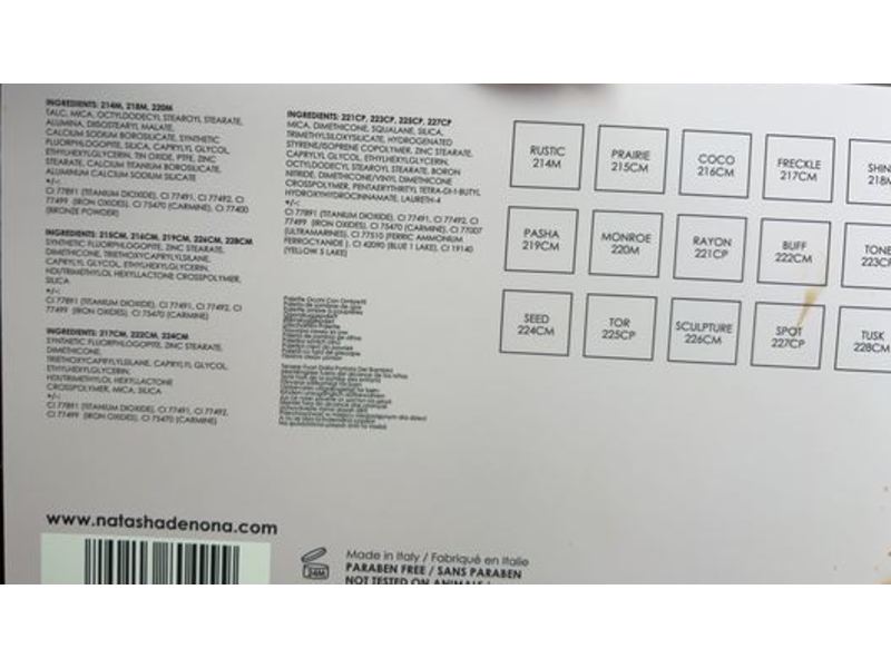 Natasha Denona Biba Eyeshadow Palette, 0.08 oz/2.5 g