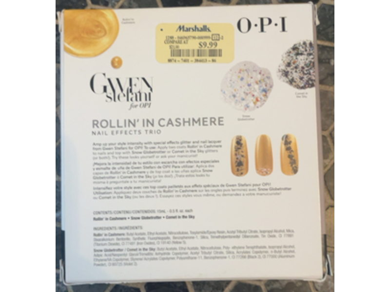 OPI Rollin Cashmere Nail Polish Set, Gwen Stefani, 3 Count