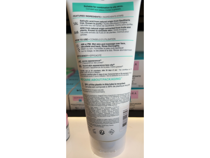 Sephora Clarifying Cleanser, Salicylic Acid, 6.76 fl oz/200 mL