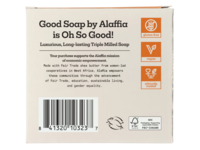 Alaffia Ultra Hydrating Triple Milled Bar Soap, Fragrance Free, 20 oz/567 g, 4 Count - thumbnail 2