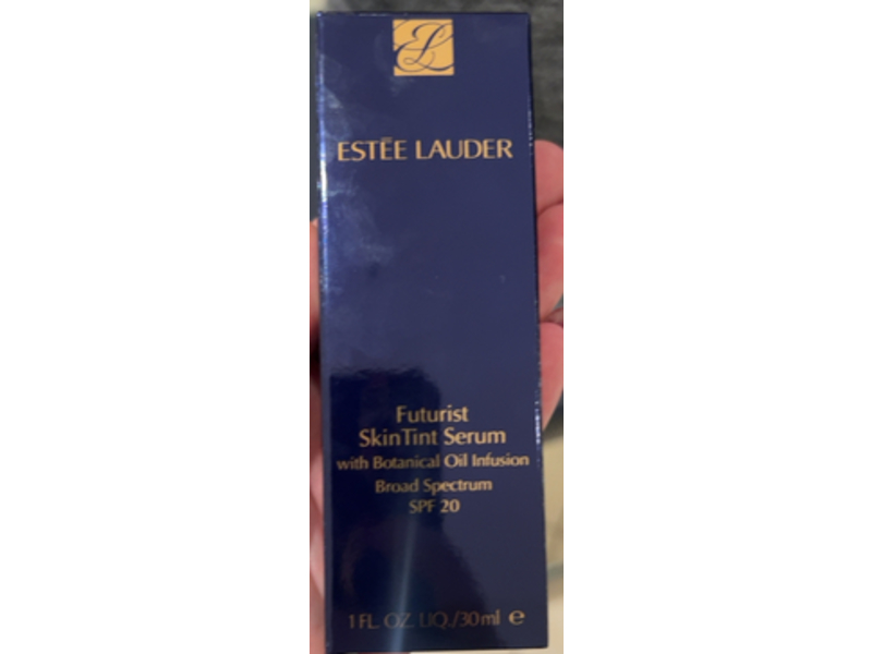 Estee Lauder Futurist Skin Tint Serum Foundation, 0N1 Alabaster, SPF 20, 1 fl oz/30 mL