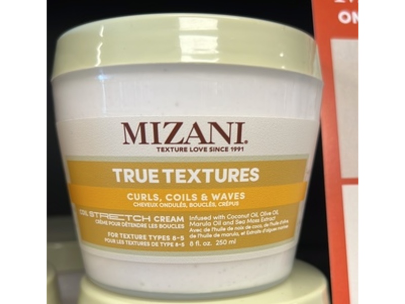 Mizani True Textures Curls + Coils & Waves Cream, 8 fl oz/250 mL