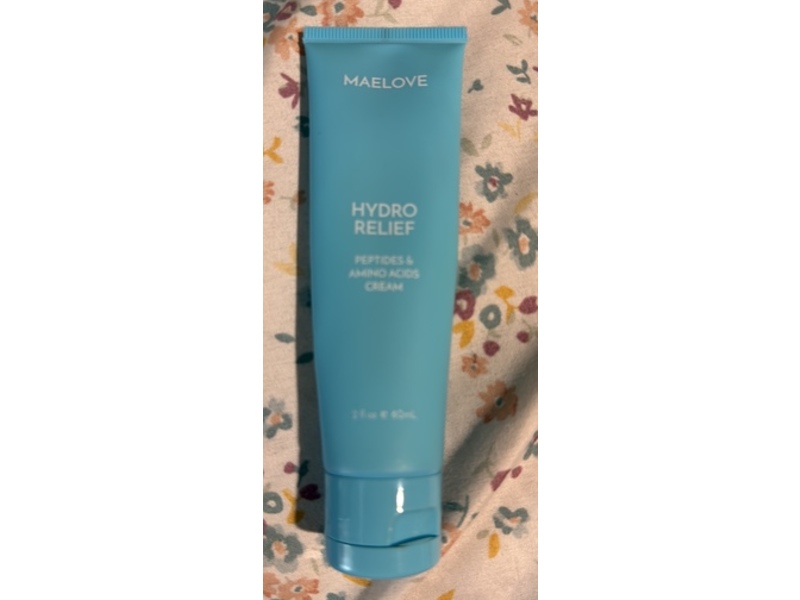 Maelove Hydro Relief Cream, Peptides & Amino Acid Cream, 2 fl oz/60 mL