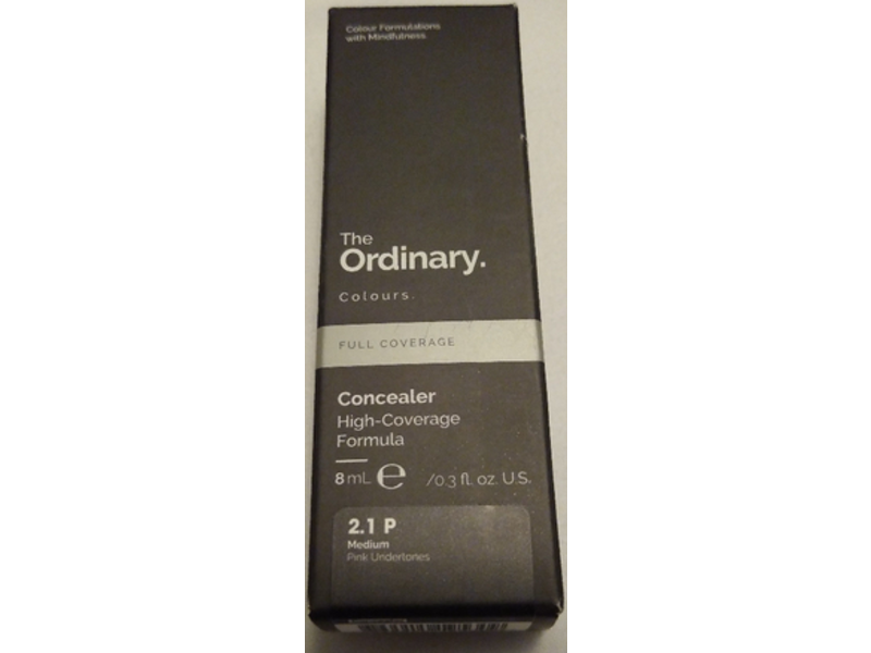 The Ordinary Colours Concealer High-Coverage Formula, Full Coverage, 0.3 fl oz/8 mL