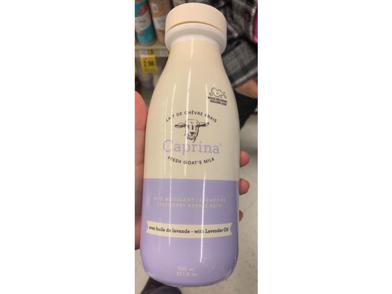 Caprina Legendary Bubble Bath, Lavender oil, 27.1 fl oz/800 mL