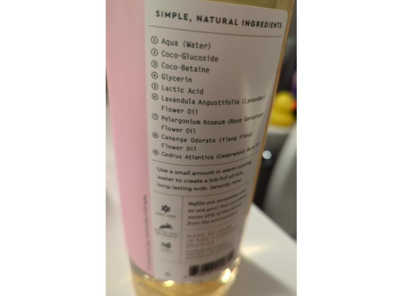 Rocky Mountain Soap Co. The Better Bubble Bath, 34 fl oz/1 L