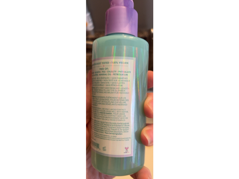 Glimmer Wish Detangling Mist, Mermaid, 5 fl oz/147 mL
