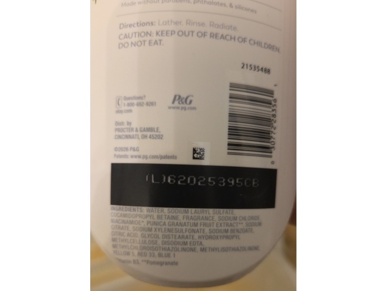 Olay Body Wash, Pistachio Bliss, 22 fl oz/650 mL