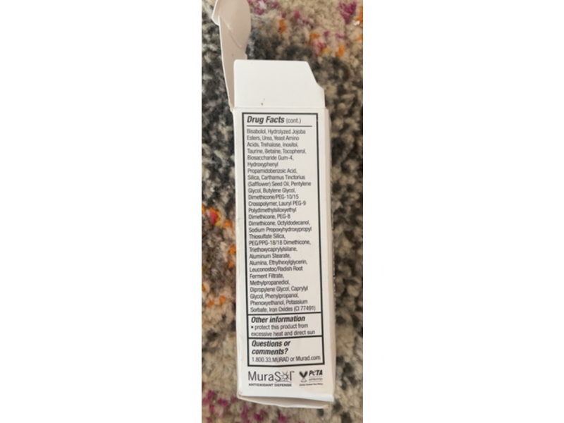 Murad Environmental Shield City Skin Age Defense, SPF 50, 0.6 fl oz/18 mL