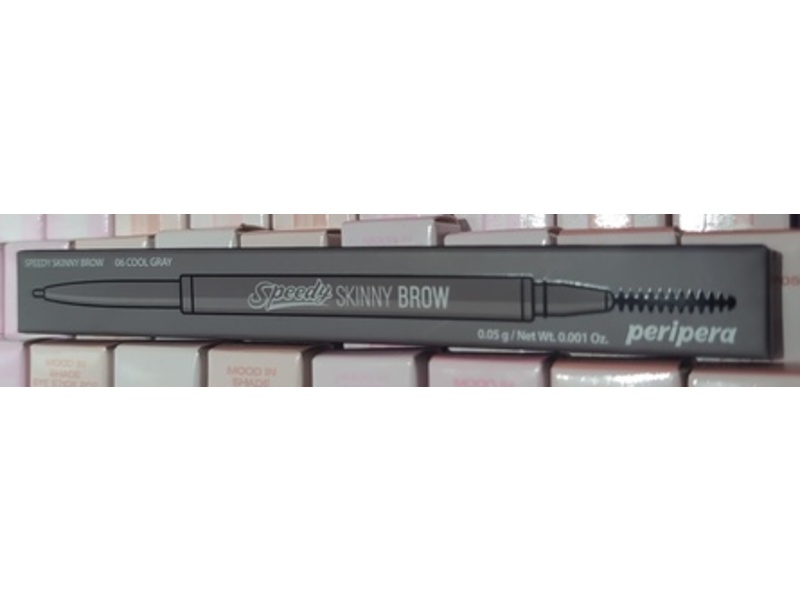 Peripera Speedy Skinny Brow, 06 Cool Gray, 0.001 oz/0.05 g