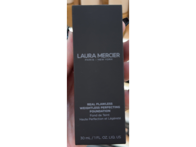 Laura Mercier Real Flawless Weightless Perfecting Foundation, 4N1 Ginger, 1 fl oz/30 mL