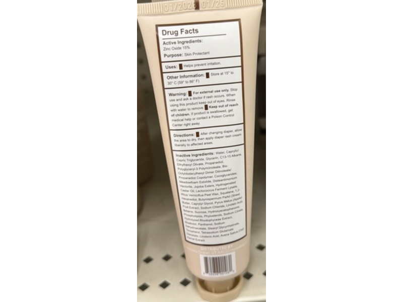Roe Diaper Rash Cream, 3 oz/85 g