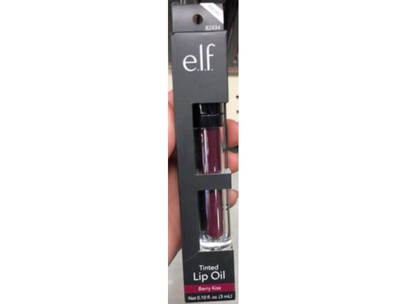 e.l.f. Tinted Lip Oil, Berry Kiss, 0.10 fl oz/3 mL