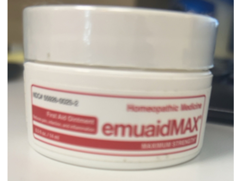 Emuaid Max Maximum Strength First Aid Ointment, 0.5 fl oz/14 mL