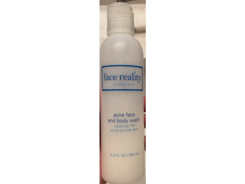 Face Reality Acne Face & Body Wash, 6.0 fl oz/180 mL