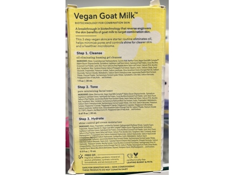 BeekMan 1802 3 Simple Steps Starter Kit, Vegan Goat Milk