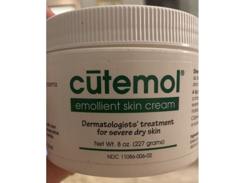 Cutemol Emollient Skin Cream, 8 oz/227 g