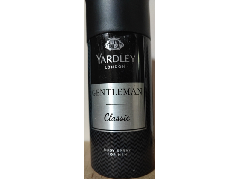 Yardley London Gentleman Classic Body Spray For Men, 150 mL