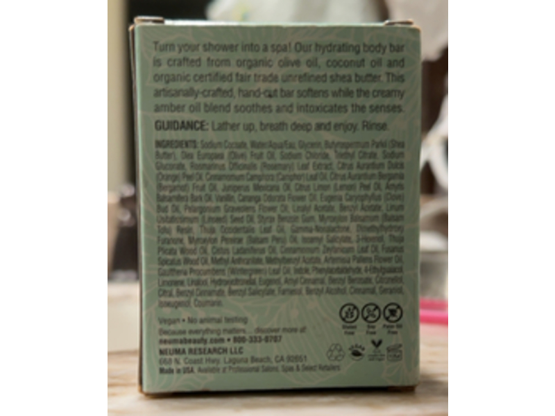 Neuma Hydrating Body Bar, 4.5 oz/127.58 g