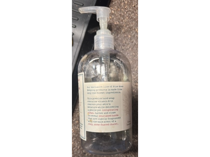 Stonewall Kitchen Hand Soap, Ski Lodge, 16.9 fl oz/500 mL