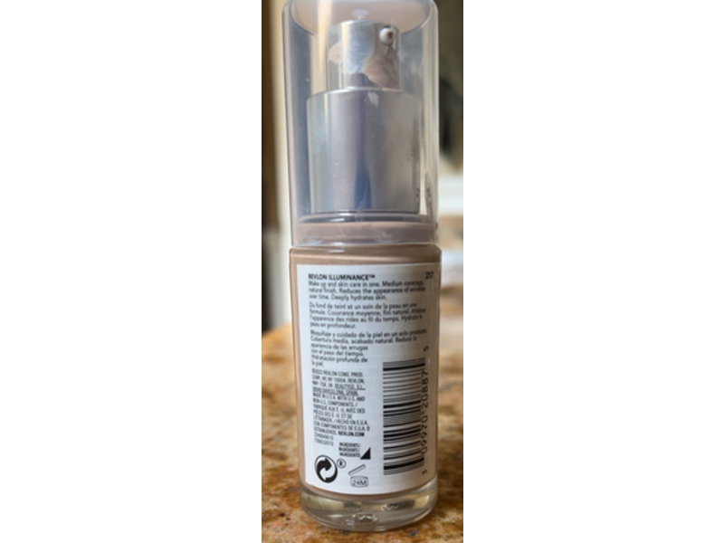 Revlon Illuminance Skin-Caring Liquid Foundation, 217 Beige, 1 fl oz/30 mL