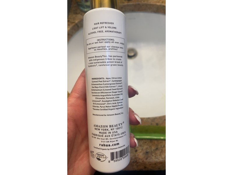 Rahua Voluminous Spray 6 Fl Oz, Scalp and Hair Refresher, Light Lift & Volume