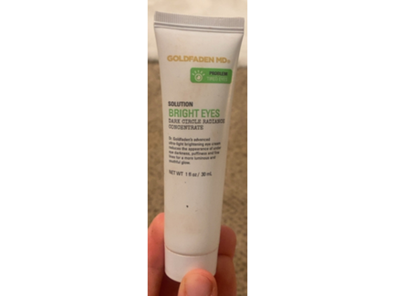 Goldfaden MD Bright Eyes Dark Circle Radiance Cream, 1 fl oz/30 mL