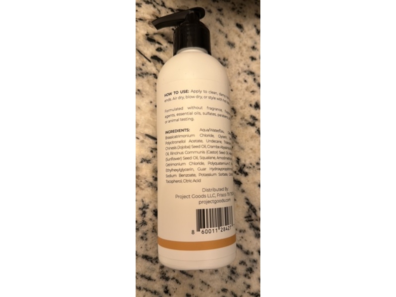 Project Goods The Leave-In HYdrating Cream, 8 oz/237 mL