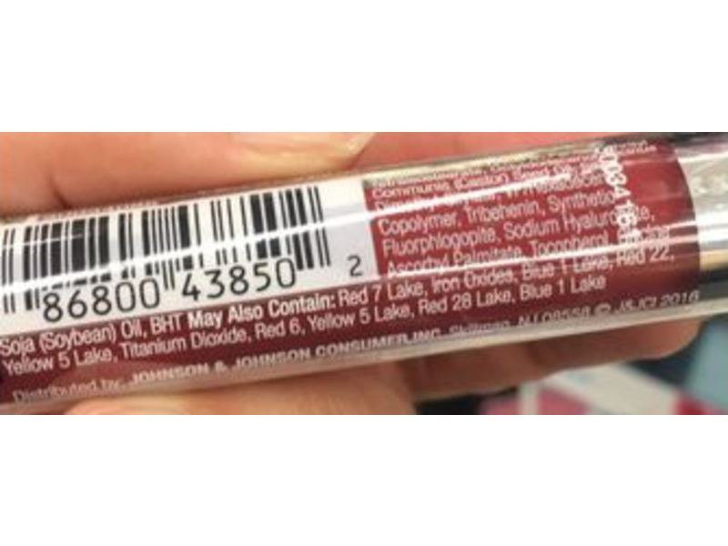 Neutrogena Hydro Boost Hydrating Lip Shine, Velvet Wine 70, 0.10 oz