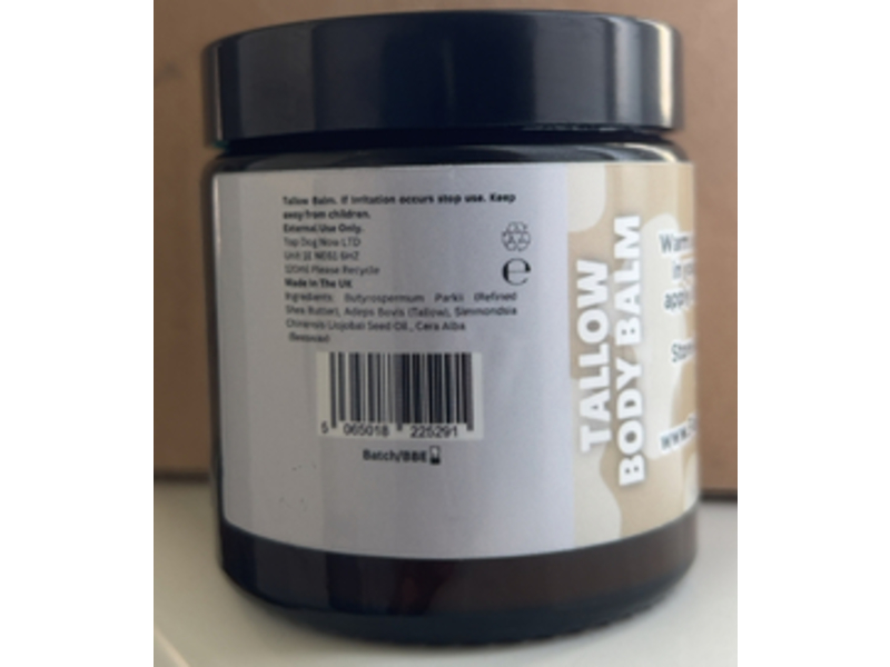 Fat Cow Skincare Tallow Body Balm, 120 mL