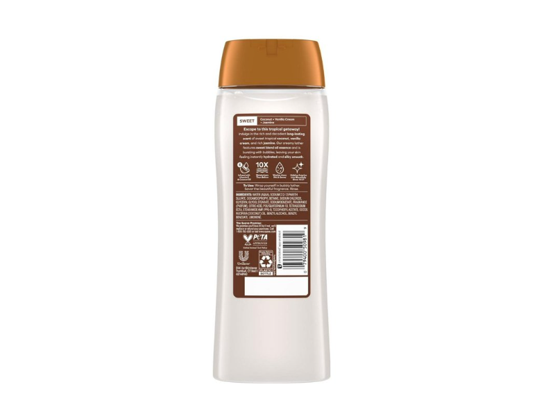Suave Gentle Body Wash, Coconut Kiss, 18 fl oz/532 mL