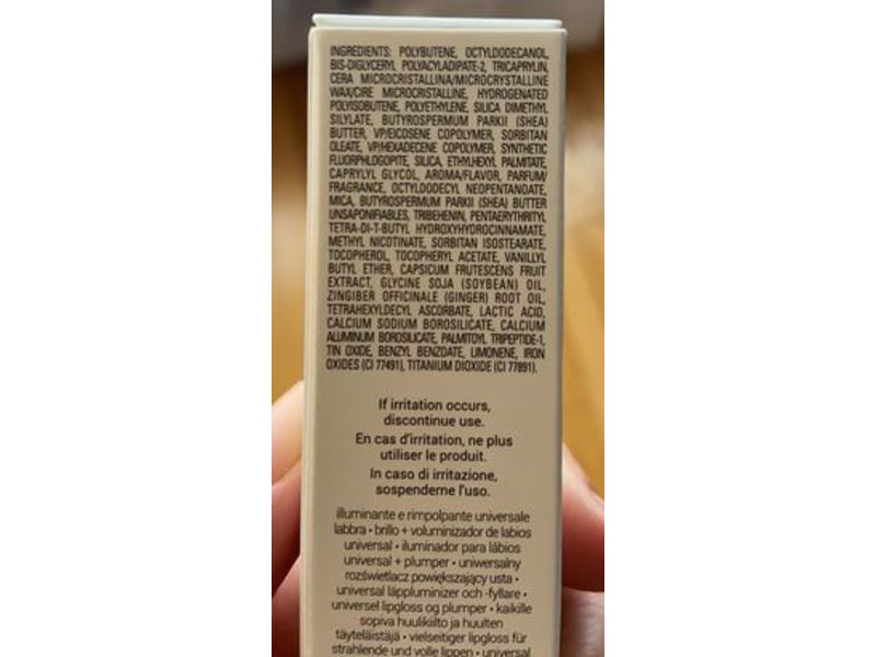 Fenty Beauty Gloss Bomb Heat Universal Lip Luminizer + Plumper, 05 Lemon Lava, 0.3 fl oz/9 mL