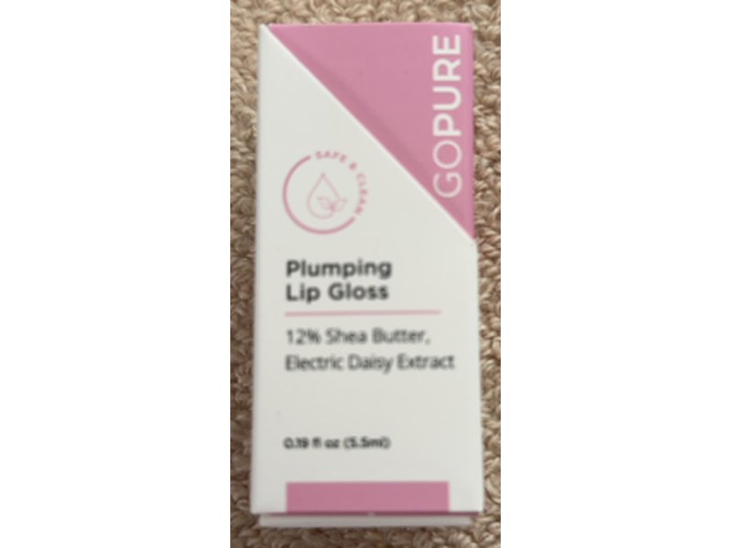 goPure Plumping Lip Gloss, 0.19 fl oz/5.5 mL