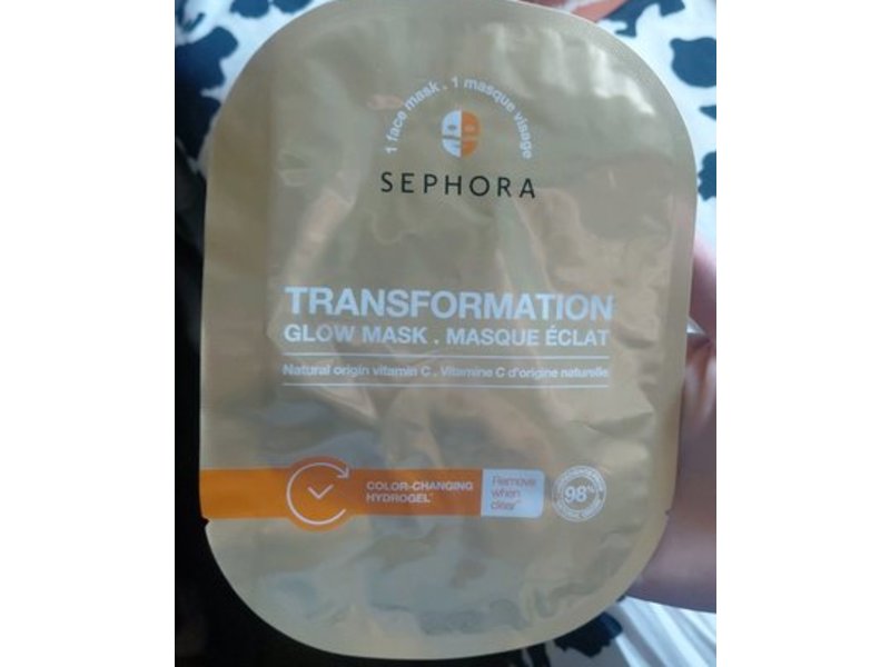 Sephora Transformation Glow Mask, Vitamin C, 1 Count