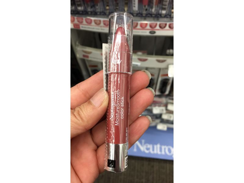 Neutrogena MoistureSmooth Color Stick, 60 Soft Raspberry, 0.11 oz (Pack of 2)
