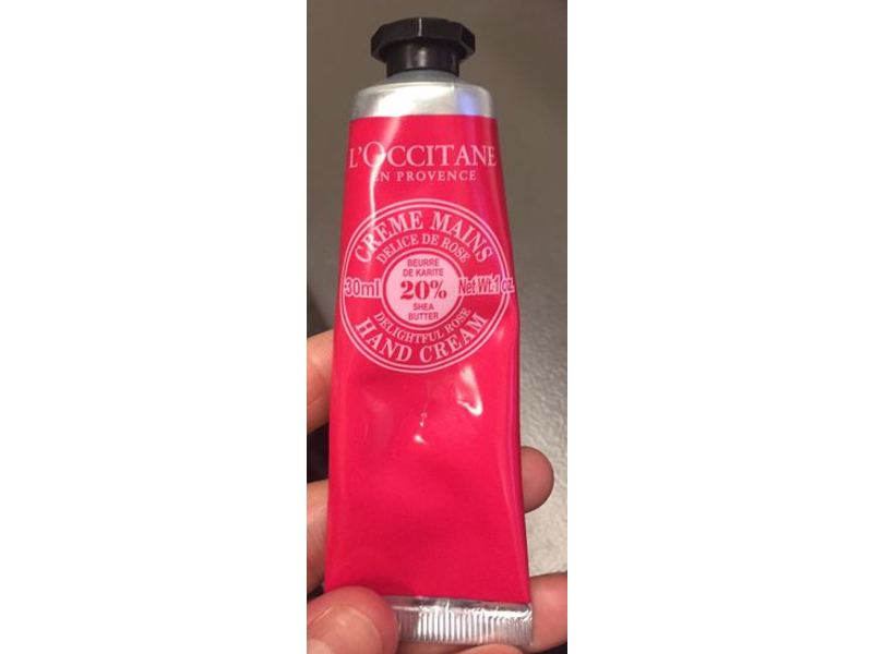 L'occitane Hand Cream, Wonderful Rose, 1 oz/30 mL