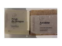 Poussiere d'Etoile Soap & Exfoliating Soap Set, Dragon Fruit & Oat, 4.5 oz - thumbnail 1