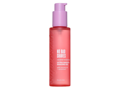 Supersuite No Bad Shaves Ultra Smooth Shaving Gel, Caramel Temptress, Coconut Oil & Oat Extract, 4 fl oz/118 mL