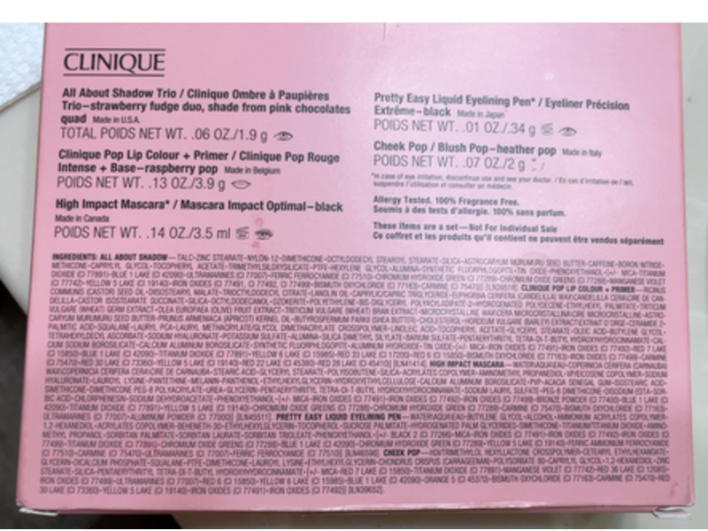 Clinique Makeup Gift Set, Fall 2021